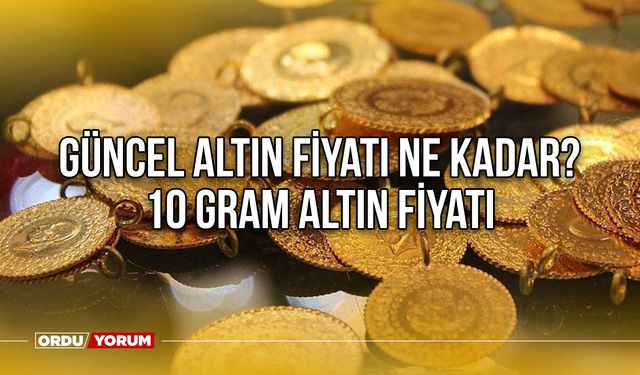 Güncel altın fiyatı ne kadar? Altın ne kadar oldu? 10 gram altın fiyatı - Gram, çeyrek, yarım altın fiyatı - 14.11.202