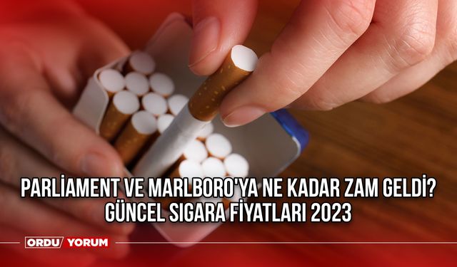 Parliament ve Marlboro'ya ne kadar zam geldi? Philip Morris güncel sigara fiyatları (7 Kasım 2023) - Murattı, Lark