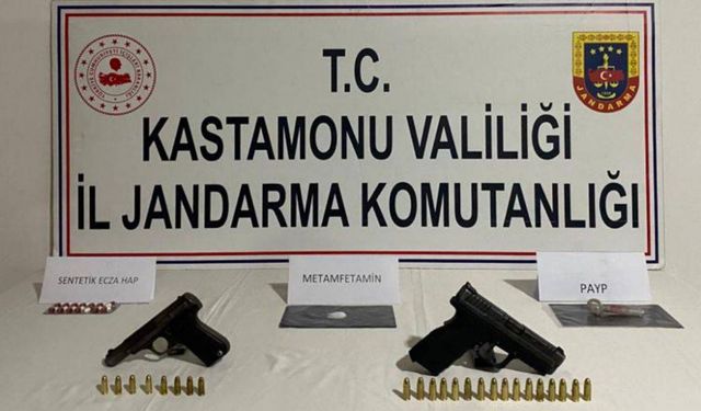 Kastamonu'da uyuşturucu operasyonlarında 4 kişi yakalandı
