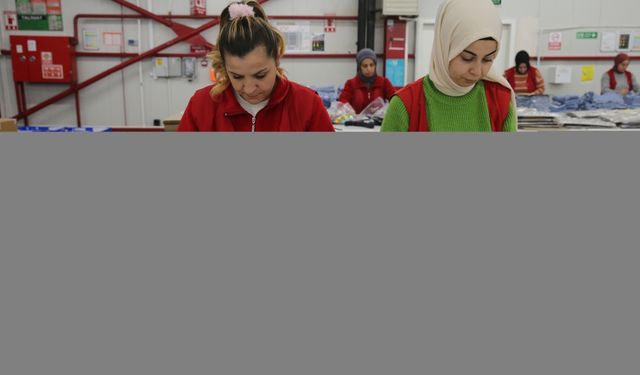 Tokat'ta üretilen tekstil ürünleri Avrupa ülkelerine gönderiliyor
