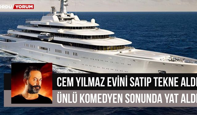 Cem Yılmaz'ın Levent'teki Villasından Gelecek Parayla Yat Alacağı İddia Edildi