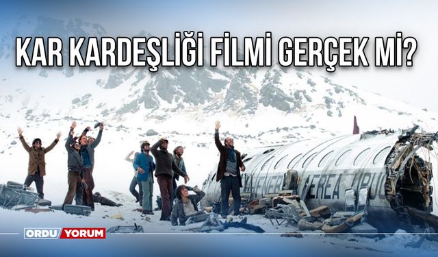 Kar Kardeşliği Filmi Gerçek Mi? La Sociedad de la nieve