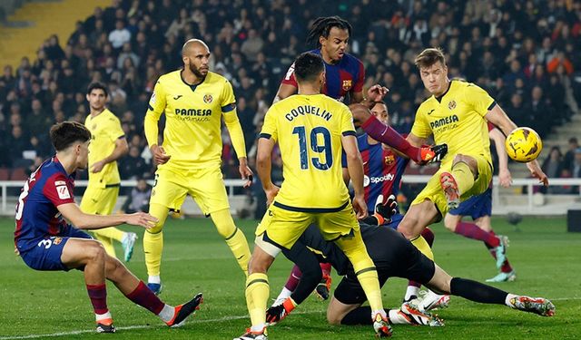 Barcelona Villarreal maç özeti ve gollerin videosu! Villarreal gol oldu Barcelona'ya yağdı