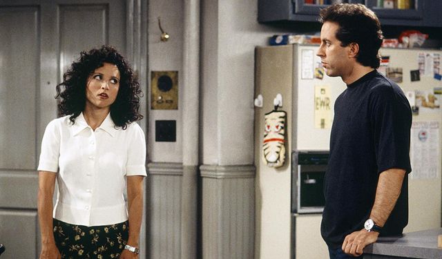 25 yıl sonra yeniden çekilen Seinfeld finali için Elaine şaşkın