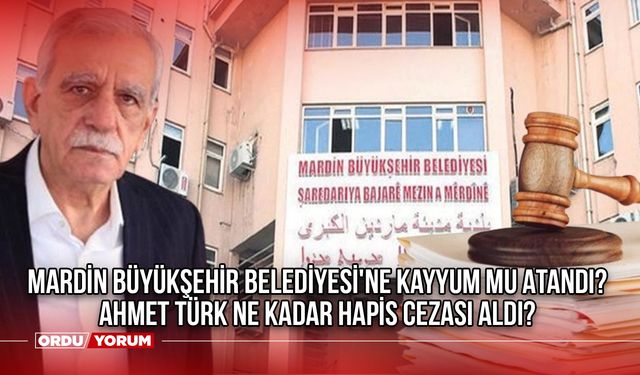 Mardin Büyükşehir Belediyesi'ne Kayyum Mu Atandı? Ahmet Türk Ne Kadar Hapis Cezası Aldı?