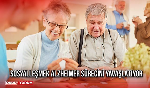 Sosyalleşmek Alzheimer Sürecini Yavaşlatıyor