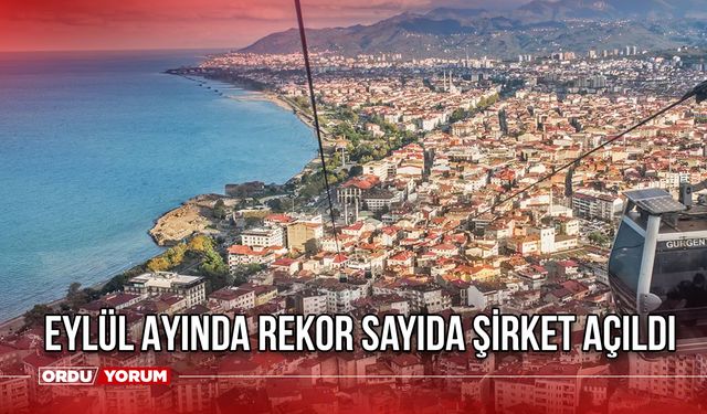 Eylül Ayında Rekor Sayıda Şirket Açıldı