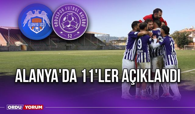 Alanya'da 11'ler Açıklandı