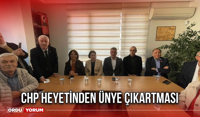 CHP Heyetinden Ünye Çıkartması