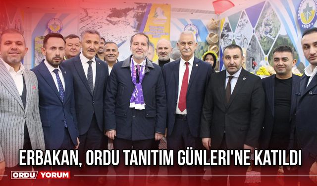 Erbakan, Ordu Tanıtım Günleri'ne Katıldı