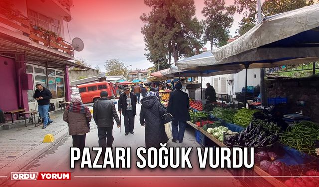 Pazarı Soğuk Vurdu