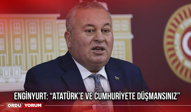 Enginyurt: “Atatürk’e ve Cumhuriyete Düşmansınız”