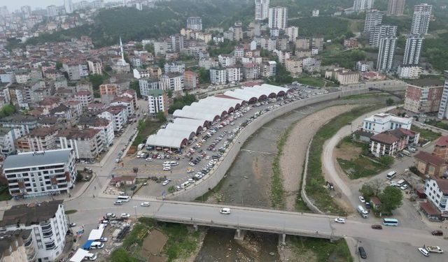 Karadeniz’in en büyük kapalı pazarı genişliyor