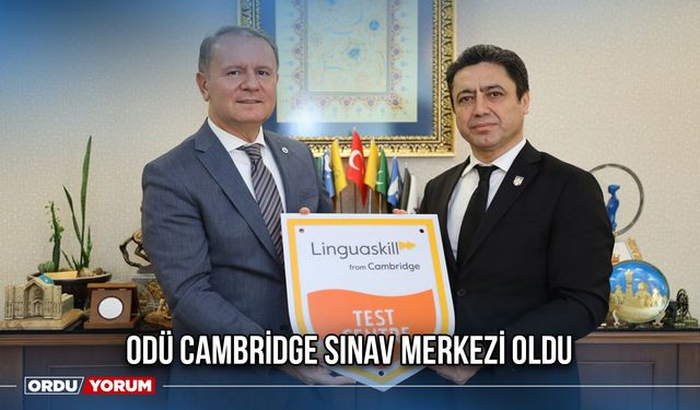 ODÜ Cambridge Sınav Merkezi Oldu