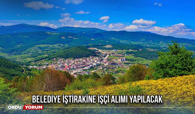 Belediye İştirakine İşçi Alımı Yapılacak