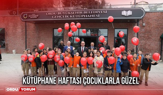 Kütüphane Haftası Çocuklarla Güzel