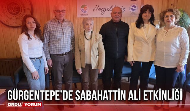 Gürgentepe’de Sabahattin Ali Etkinliği
