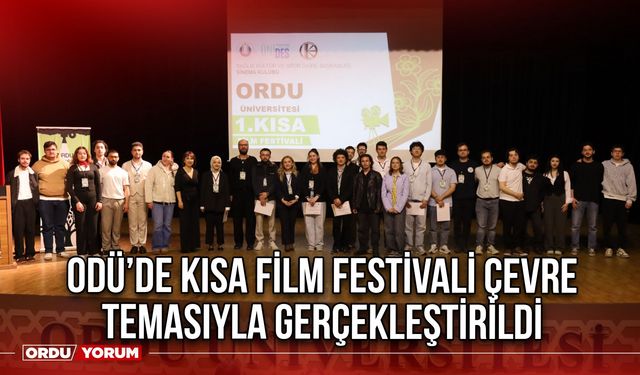 ODÜ’de Kısa Film Festivali Çevre Temasıyla Gerçekleştirildi