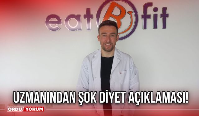 Uzmanından Şok Diyet Açıklaması!