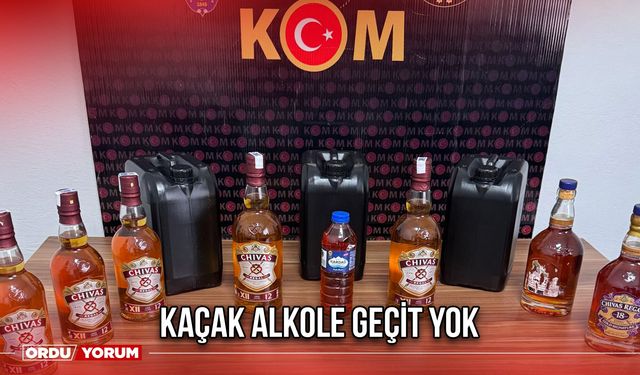 Kaçak Alkole Geçit Yok