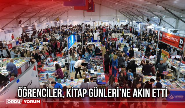 Öğrenciler, Kitap Günleri’ne Akın Etti