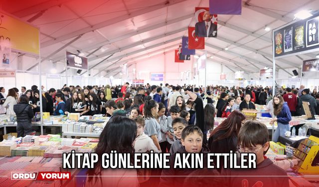 Kitap Günlerine Akın Ettiler