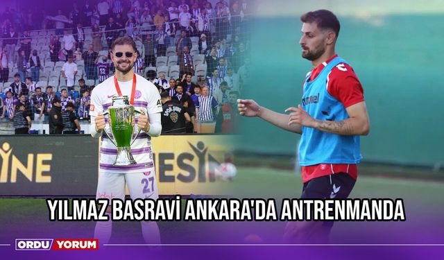 Yılmaz Basravi Ankara'da Antrenmanda