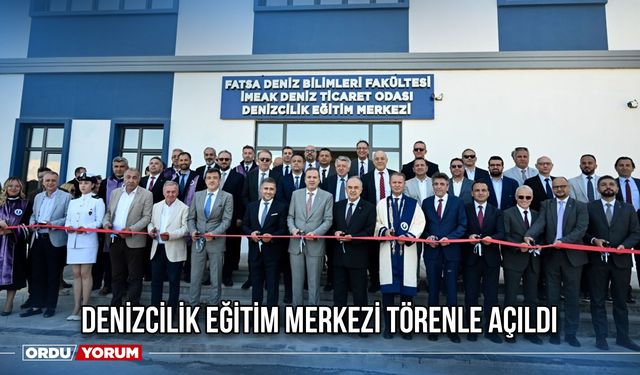 Denizcilik Eğitim Merkezi Törenle Açıldı