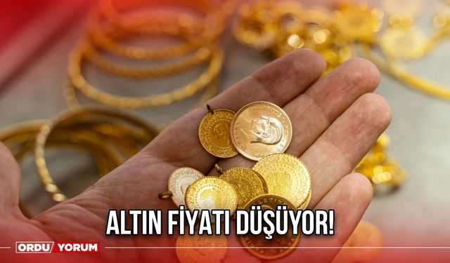 Altın Fiyatı Düşüyor!