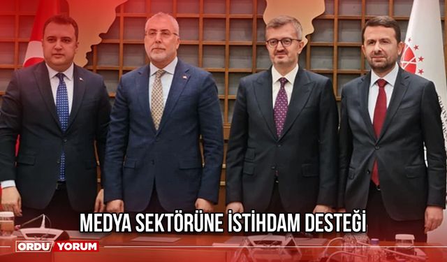 Medya Sektörüne İstihdam Desteği