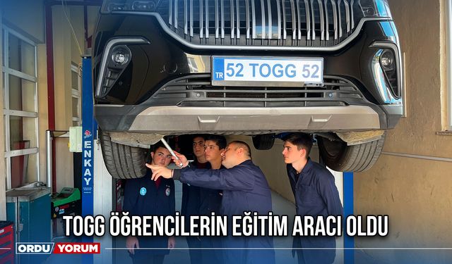 TOGG Öğrencilerin Eğitim Aracı Oldu