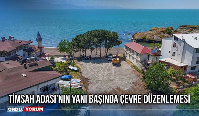 Timsah Adası’nın Yanı Başında Çevre Düzenlemesi