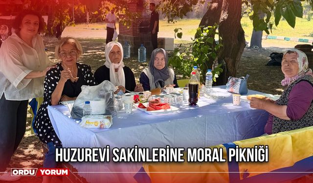 Huzurevi Sakinlerine Moral Pikniği