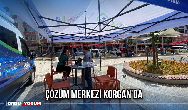Çözüm Merkezi Korgan'da