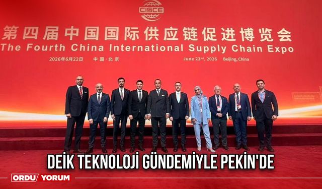 DEİK Teknoloji Gündemiyle Pekin'de
