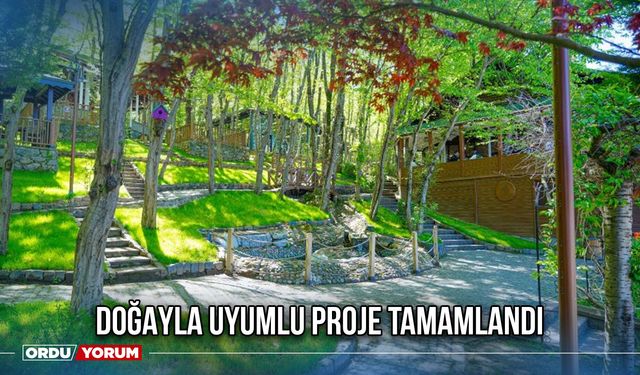 Doğayla Uyumlu Proje Tamamlandı