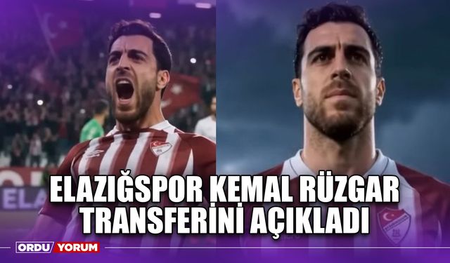 Elazığspor Kemal Rüzgar Transferini Açıkladı