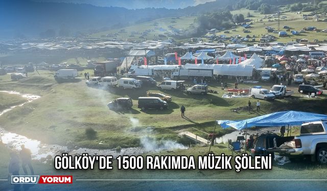 Gölköy'de 1.500 Rakımda Müzik Şöleni