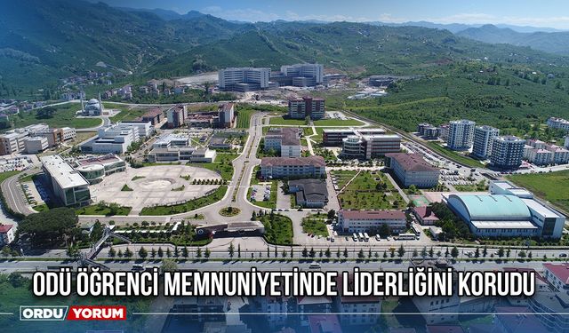 ODÜ Öğrenci Memnuniyetinde Liderliğini Korudu