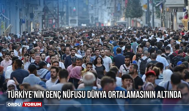 Türkiye'nin Genç Nüfusu Dünya Ortalamasının Altında Kaldı