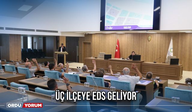 Üç İlçeye EDS Geliyor