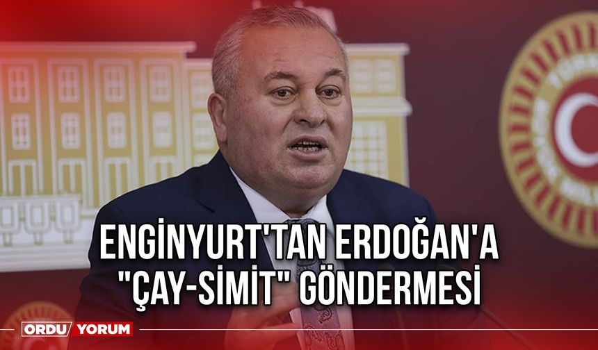 Enginyurt'tan Erdoğan'a "Çay-Simit" Göndermesi
