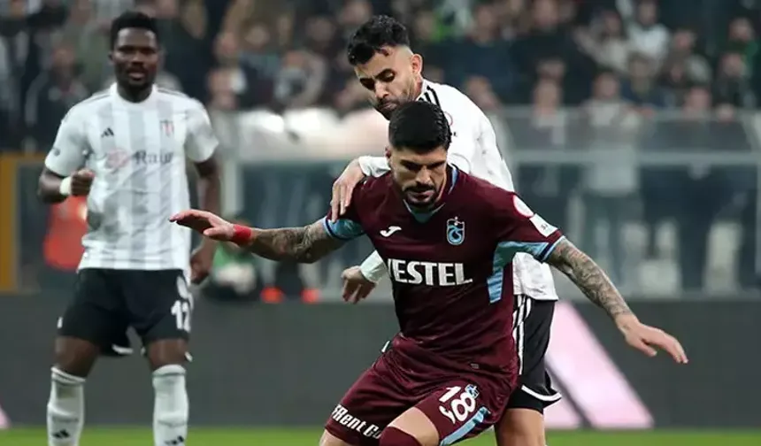 Beşiktaş Trabzonspor maç özeti ve gollerin videosu! Maç kaç kaç bitti?