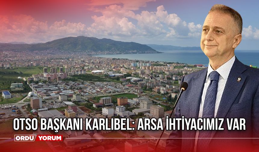 OTSO Başkanı Karlıbel: Arsa ihtiyacımız var