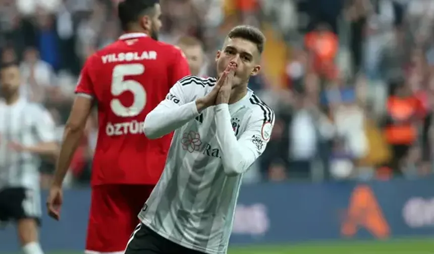 Beşiktaş Samsunspor maç özeti ve goller 1-1