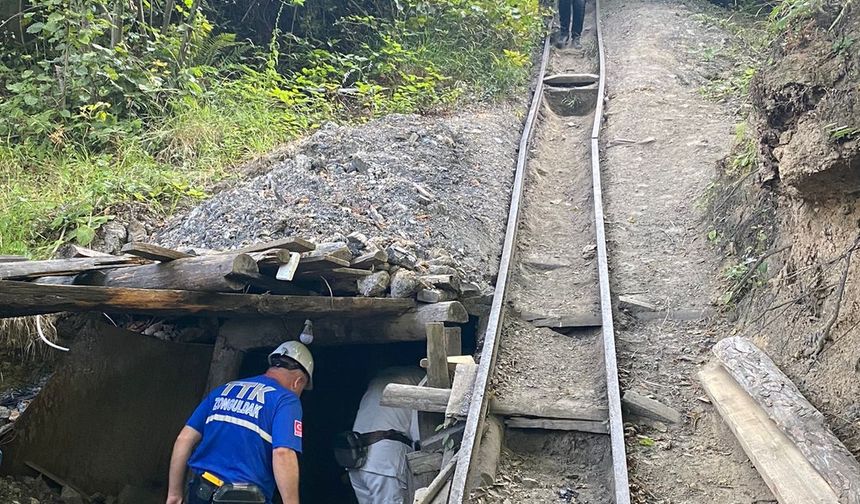 Zonguldak'ta ruhsatsız maden ocağında göçük meydana geldi