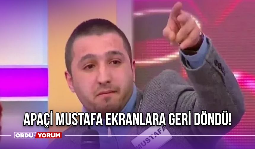 Apaçi Mustafa Ekranlara Geri Döndü! Apaçi Mustafa Kimdir? Apaçi Mustafa Kaç Yaşında ve Nereli?