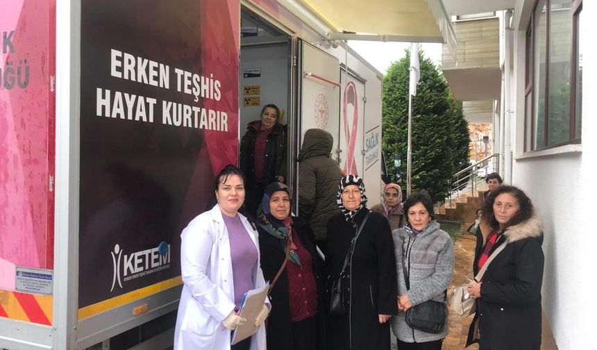 19 İlçede Kanser Taraması Yapılıyor