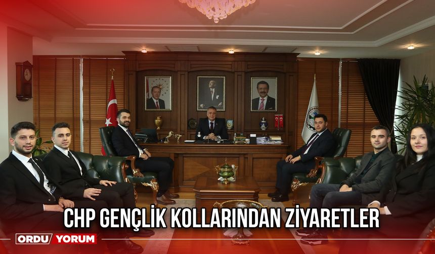 CHP Gençlik Kollarından Ziyaretler