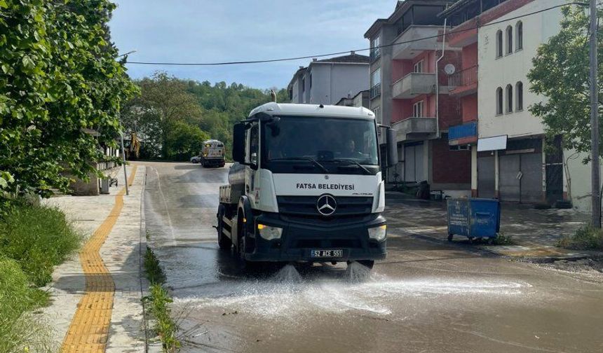 Fatsa’da Bayram Temizliği Başladı